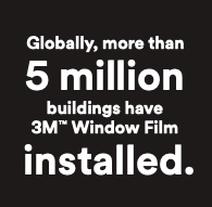 Globally 5 Million Buildings Window Film